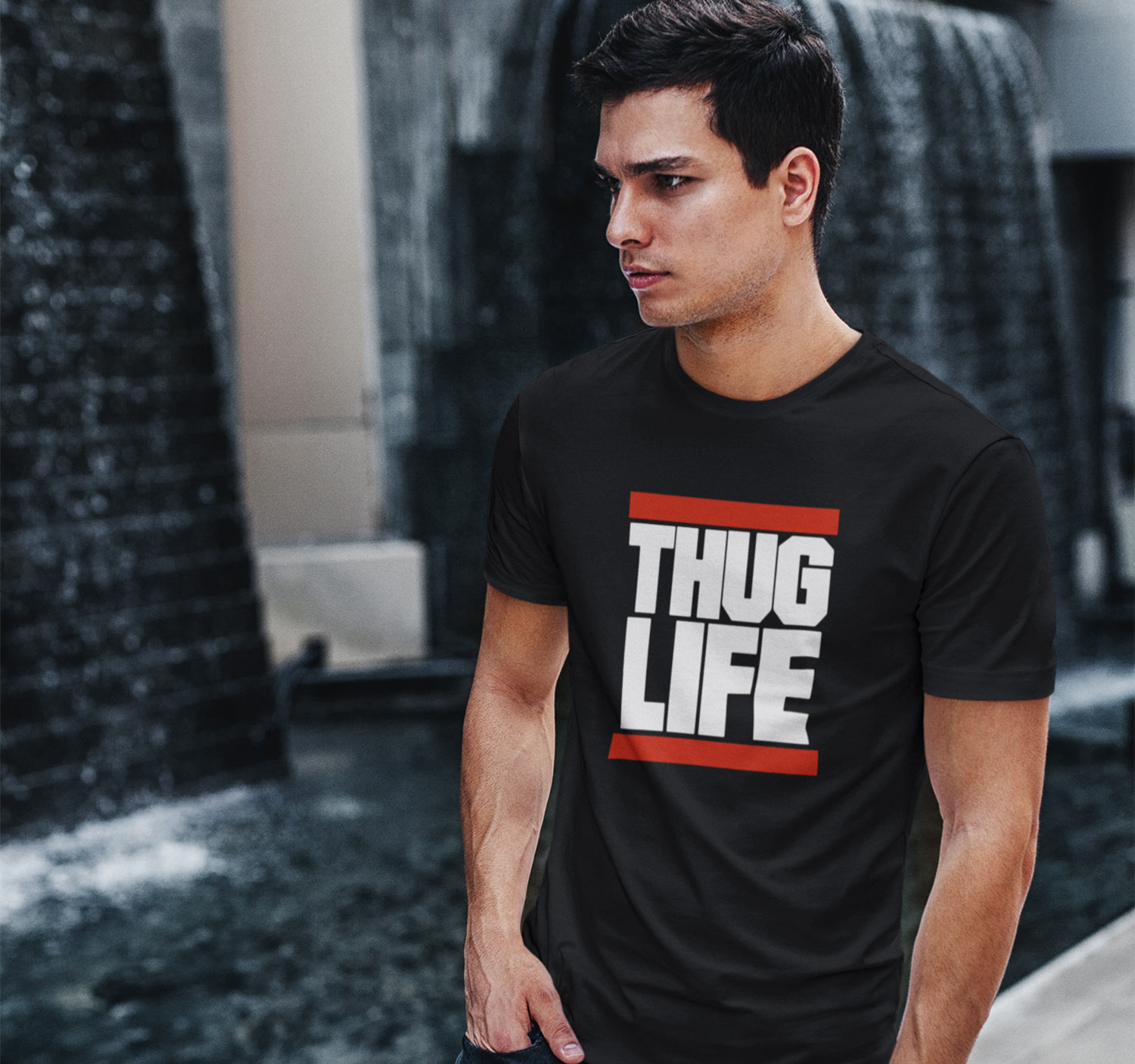 Thug Life - Buy Printed Men & Women Thug Life T-shirt Online India