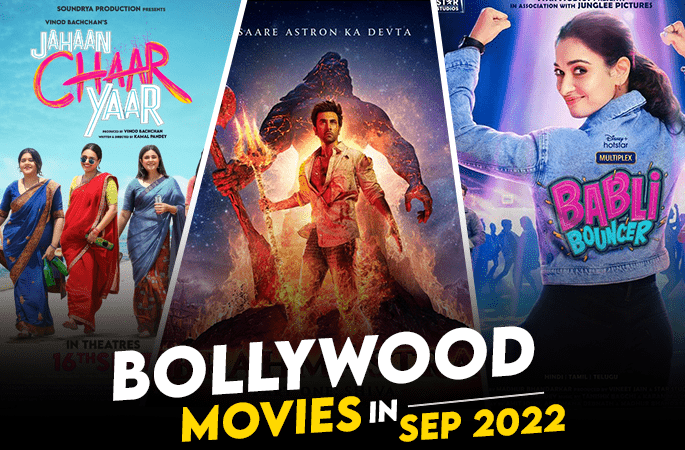 Top Bollywood Movies Releasing in September with StarCast & Release Date
