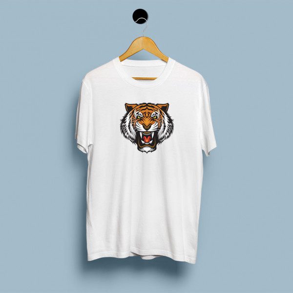 Buy Tiger T Shirt Custom Graphic Printed Animal T Shirts Online For Men