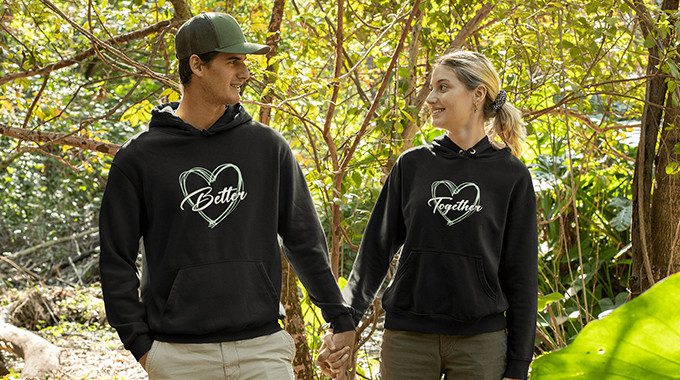 Better Together Couple Hoodies